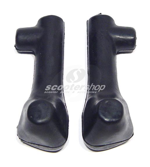 Perfect quality centerstand boots 16mm for Vespa 125 V13-15, V30-33, VM, VL, 150 GS VS, Hoffmann, ACMA D: 15 mm, rubber, black